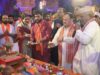 भारतीय जनता पार्टीचे राष्ट्रीय अध्यक्ष मा.श्री. जे.पी. नड्डा जी यांनी आज आपल्या श्री साई मित्र मंडळाला भेट दिली. यावेळी मा. नड्डा जी यांनी प्रभू श्रीरामांच्या मुर्तीचं पूजन करत गणरायाची आरतीही केली