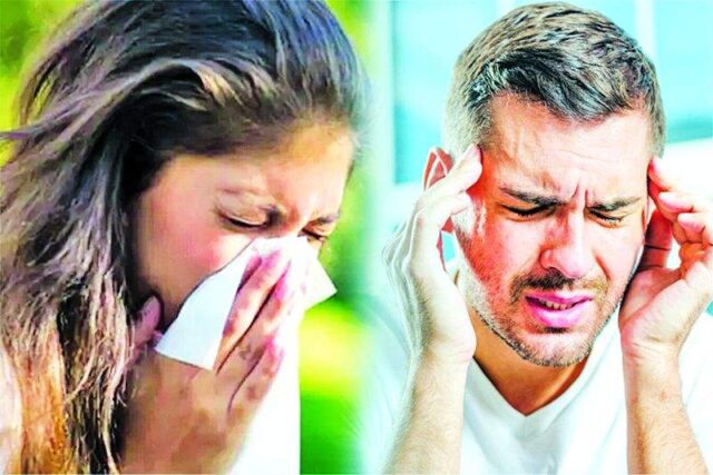 थंडी , ताप, खोकला आणि वायरल इन्फेकशन चे रुग्ण वाढले.