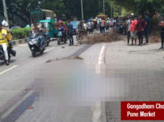“गंगाधाम चौकात वेगाने येणाऱ्या ट्रकने महिलेला चिरडले; अवजड वाहनांच्या बेकायदेशीर वाहतुकीकडे प्रशासनाचे ‘अर्थपूर्ण’ दुर्लक्ष!”