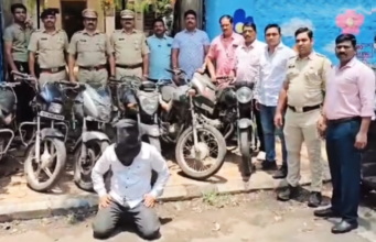पुणे “सराईत वाहन चोराला खडक पोलिसांकडून अटक, 7 दुचाकी जप्त”
