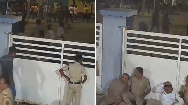 महाराष्ट्रात मुलीवर लैंगिक अत्याचार आणि खुनाच्या आरोपावरून अटक केलेल्या माणसाच्या ताब्याची मागणी करताना लोकांनी दगडफेक केली; 14 पोलिस जखमी.