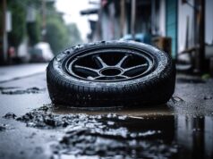 “पुण्यात मद्यधुंद तरुणाने एसयूवी बॅरिकेडला धडकवली; चार जखमी, तुटलेले चाक ऑटोला धडकले”