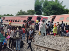 “दिब्रुगड एक्सप्रेस उत्तर प्रदेशातील गोंदा येथे अपघातात; २ मृत, ६० पेक्षा अधिक जखमी”