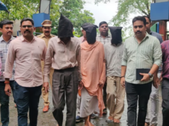 नवी मुंबई: बेलापूर महिला हत्येच्या आरोपाखाली दैघर मंदिराजवळ तीन साधू अटक