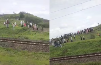 व्हिडिओ: महाराष्ट्रात प्रवासी ट्रेनवर दगडफेक; कोणतीही जीवितहानी नाही