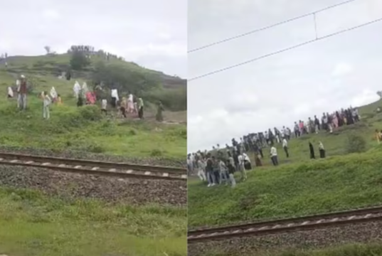 व्हिडिओ: महाराष्ट्रात प्रवासी ट्रेनवर दगडफेक; कोणतीही जीवितहानी नाही