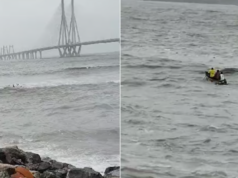 मुंबई शोक: ५६ वर्षीय घाटकोपर व्यावसायिकाने बांद्रा-वरळी सागरसेतूवरून उडी घेत आत्महत्या केली, मुलासाठी पत्र सोडले