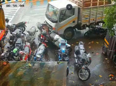 हेडलाइन: ठाणे उपवनमध्ये मद्यधुंद ट्रक चालकाने दुचाकी व इतर वाहने उडवली; पुणे आणि वरळीतही अपघाताची पुनरावृत्ती