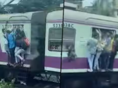 मुंबई: १८ वर्षीय मुलगा गर्दीच्या लोकल ट्रेनमधून पडल्याचा व्हिडिओ व्हायरल, स्थिती स्थिर