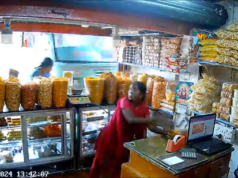 वेगाने धावणारी बस तमिळनाडूमध्ये दुकानात घुसली; महिलेची थोडक्यात सुटका
