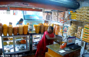 वेगाने धावणारी बस तमिळनाडूमध्ये दुकानात घुसली; महिलेची थोडक्यात सुटका
