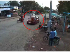 जळगाव अपघात: पुन्हा हिट अँड रन; भरधाव कारने महिलेसह दुचाकीला उडवले, थरारक अपघात CCTVमध्ये कैद