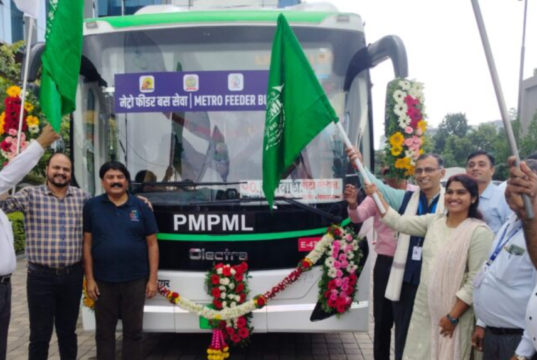पुणे: रामवाडी मेट्रो स्थानक ते खराडी ईओएन आयटी पार्कसाठी पीएमपीएमएलची मेट्रो फीडर बससेवा विस्तारित.