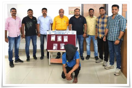 चोरीच्या साखळीत गुंतलेल्या 19 वर्षीय युवकाला गुन्हे शाखेच्या पथकाने अटक केली