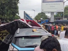 कल्याण होर्डिंग: सहजानंद चौकात होर्डिंग कोसळून अपघात, दोन जण जखमी, प्रत्यक्षदर्शींचा थरारक अनुभव.