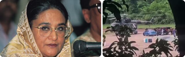 बांगलादेशच्या पंतप्रधान शेख हसीना यांनी राजीनामा दिला; आंदोलनकर्त्यांनी राजधानीत उचलला उग्र संघर्ष.