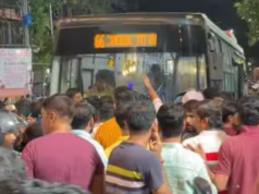 लालबागमध्ये मद्यधुंद प्रवाशाचा बस चालकावर हल्ला; ९ जण जखमी, वाहनांचं मोठं नुकसान.