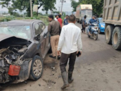 धक्कादायक अपघातात विक्री कर निरीक्षकाचा मृत्यू, थेरूर रोडवरील दुर्घटना.