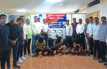 पिंपरी-चिंचवडमध्ये पिस्तूल विकणाऱ्या टोळीचा पर्दाफाश; ७ पिस्तूल, १४ जिवंत काडतुसे जप्त.