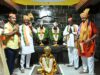 वाघेश्वर महाराजांच्या कृपेने महेश लांडगे यांचा प्रचार जोशात सुरू, ‘भोसरी माझी आई, चारहोळी मावशी’ म्हणत विजयाची नांदी