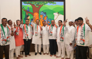 माजी नगराध्यक्ष विजय औटी आणि बड्या नेत्यांचा अजित पवार यांच्या राष्ट्रवादीत प्रवेश