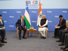 “काझानमध्ये राष्ट्रपती शावतकत मिर्झियोयेव यांच्यासोबत फलदायी चर्चा – भारत आणि उझबेकिस्तान दरम्यान व्यापार आणि सांस्कृतिक संबंध दृढ करण्यावर भर”