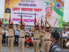 साताराचे वीर सुपुत्र अमर पवार यांना भावपूर्ण श्रद्धांजली; “भारत माता की जय, अमर पवार अमर रहे” च्या घोषणांमध्ये वीर जवानाला अखेरचा निरोप.