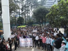 पिंपरी चिंचवडमध्ये मतदार जनजागृती अभियानाचे जोरदार आयोजन, विद्यार्थ्यांनी घेतली मतदानाची शपथ