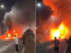 “जळगाव: रुग्णवाहिकेत आग आणि ऑक्सिजन सिलेंडरचा स्फोट; गरोदर महिलेला अनोखा बचाव”