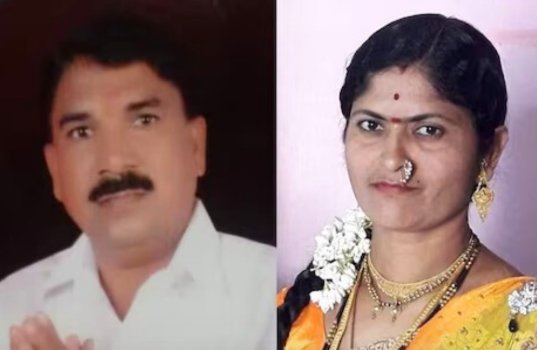 बीड : पतीचा हृदयविकाराच्या झटक्याने मृत्यू, पत्नीने देखील केले टोकाचे पाऊल; दोघांचेही एकाच चितेवर अंत्यसंस्कार.