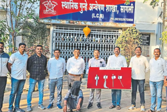 सांगली : तासगाव अर्बन बँकेच्या चोरीचा थरार; पोलिसांच्या वेगवान कारवाईत २४ तासांत गुन्हेगारांची ओळख पटली!.