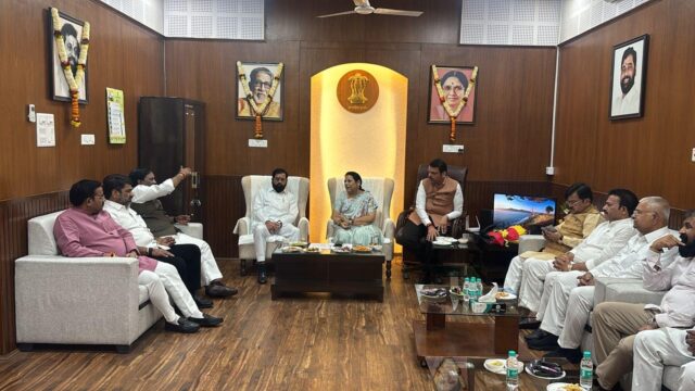 विधिमंडळाच्या हिवाळी अधिवेशनाला सुरुवात: डॉ. नीलम गोऱ्हे यांचे स्वागत, मुख्यमंत्री देवेंद्र फडणवीस, एकनाथ शिंदे यांची उपस्थिती