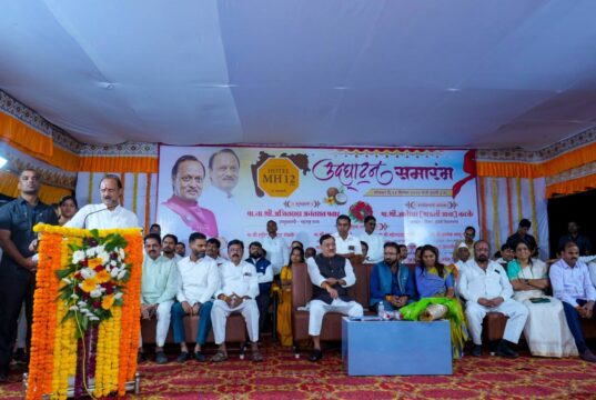 हवेली तालुक्यात एमएच १२ हॉटेलचा भव्य उद्घाटन सोहळा; उपस्थित मान्यवरांनी दिले प्रेरणादायी संदेश