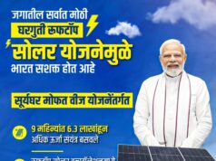 जगातील सर्वात मोठ्या घरगुती रूफटॉप सोलर योजनेद्वारे भारत सशक्त!