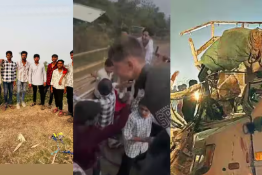 नाशिक : आयर्न रॉडने भरलेल्या ट्रकला टेम्पोने धडक; सहा ठार, दोन गंभीर जखमी, वाहतूक कोंडीने महामार्ग ठप्प.