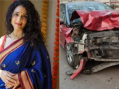 अभिनेत्री उर्मिला कोठारेच्या गाडीचा भीषण अपघात; घटनाक्रमावर पहिली प्रतिक्रिया, ‘पोलीस आणि कर्मचाऱ्यांचे आभार’