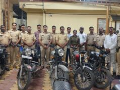 पुणे: लोणी काळभोर पोलिसांची मोठी कारवाई – बदललेल्या सायलेन्सरसह २२ बुलेट जप्त, वाहनमालकांना प्रत्येकी ₹२५,००० दंड!