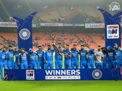 अहमदाबादमध्ये भारताचा दणदणीत विजय! इंग्लंडवर १४२ धावांनी मात, मालिकेवर कब्जा