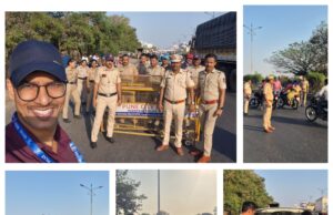 पुणे शहरात पोलीस दलाची व्यापक नाकाबंदी – वाहतूक नियम तोडणाऱ्यांवर मोठी कारवाई!