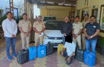 अवैध दारू वाहतूक प्रकरणी लोणी काळभोर पोलिसांची मोठी कारवाई, २.७८ लाखांचा मुद्देमाल जप्त!