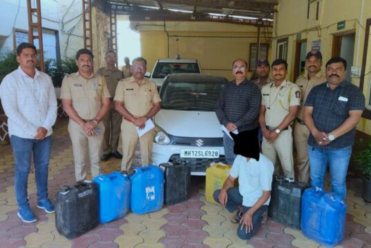 अवैध दारू वाहतूक प्रकरणी लोणी काळभोर पोलिसांची मोठी कारवाई, २.७८ लाखांचा मुद्देमाल जप्त!