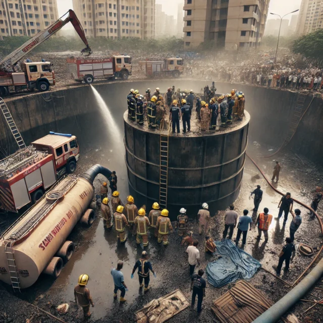 मुंबईत पाण्याच्या टाकीची सफाई करताना गुदमरून चार मजुरांचा मृत्यू; नागपाडा परिसरातील दुर्दैवी घटना