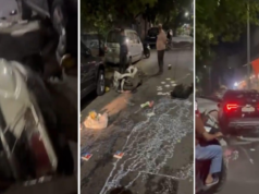 कोंढवा येथील अपघात : मद्यधुंद चालकाने डिव्हायडरला धडक दिली, डिलिव्हरी रायडरचे दुचाकी वाहन उद्ध्वस्त