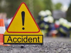 पुण्यात भीषण अपघात : वृद्ध महिला आणि दुचाकीस्वाराचा मृत्यू