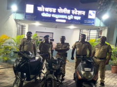 मोटारसायकल चोरीचे तीन गुन्हे उघड; दोन तरुण आरोपींच्या मुसक्या आवळल्या