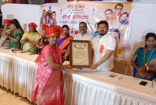 पुण्यात जागतिक महिला दिनानिमित्त कर्तृत्ववान महिलांचा भव्य सत्कार सोहळा!