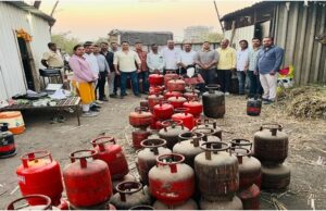 घरगुती गॅस सिलेंडरमधून गॅस चोरी करणाऱ्या तरुणास अटक; तब्बल २.१३ लाख रुपयांचा मुद्देमाल जप्त!