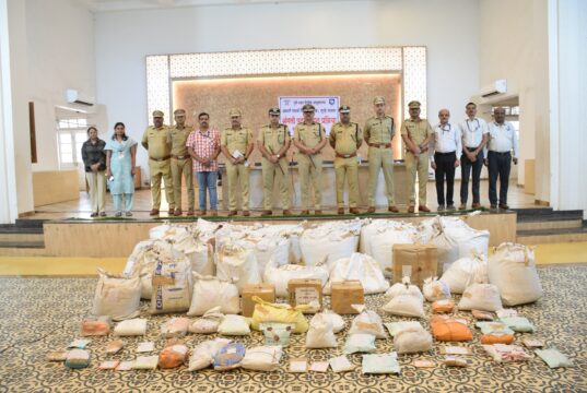 पुणे पोलिसांची मोठी कारवाई – ७८८ किलो अंमली पदार्थ नष्ट; ७७ कोटींचा मुद्देमाल जाळून खाक