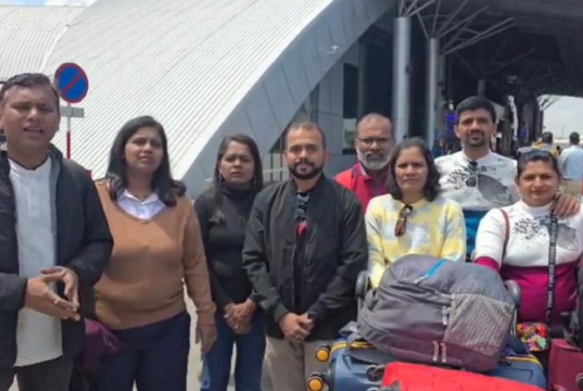आमदार शंकर जगताप यांच्या प्रयत्नांमुळे श्रीनगरमध्ये अडकलेले १४ प्रवासी सुखरूप पिंपरी-चिंचवडला परतले
