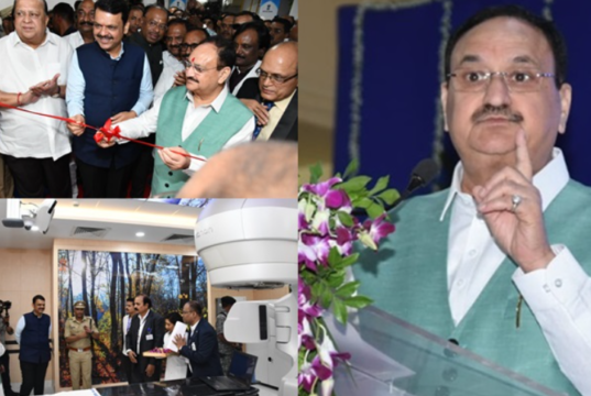 देशातील गतिमान आरोग्य सेवा जगभरात गाजली; छत्रपती संभाजीनगरमध्ये ट्रू बीम युनिटचे लोकार्पण